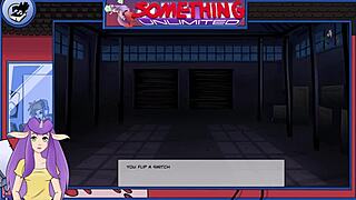 Unlimited fun in anime game with sexy redheads