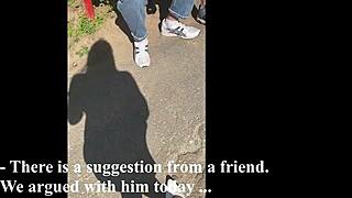 Ki-Sim Sucking Off A Stranger On The Street Not Fake