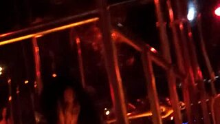 Hot Frankie teases in retro stockings and heels