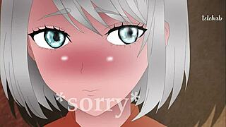 Ashley Graham in Resident Evil 4 hentai cartoon