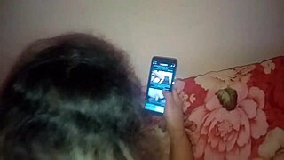 my stepsister gets horny watching my xvideos and shows huge ass