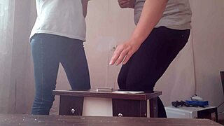 Lost at Cards, Now Licking Pussy for Lesbian Illusion Girls