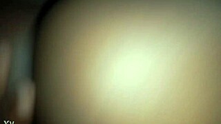 ebony amateur performs deepthroat in homemade scene