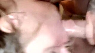 my teen ex sucking my dick in the bedroom