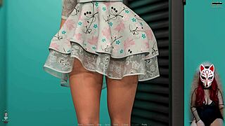 Kate 19 Teases In College Babe Game