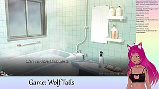vtuber lewdneko plays wolf tails part 2