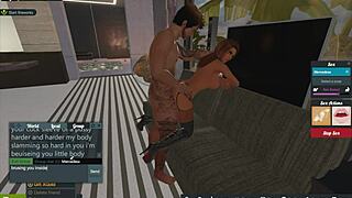 Mercedes Sucks Big Cock And Gets Cumshot