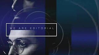 Hot girl fingers her wet pussy while sucking cock.