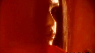 her indian beauty shines through as she dances sensually, teasing with ripped clothes.