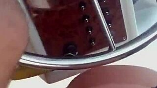 hot trans babe rocking the boat with sexy moves