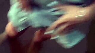 Naked couple enjoys private moments on a public boat