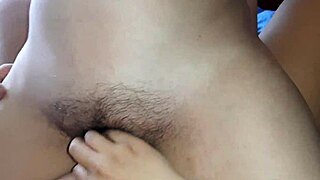 i rub my pussy on strapon, play with boobs, and cum hard 😍