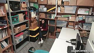 Monica saige riding her tight pussy on top of the lp officers cock she gets rowdy