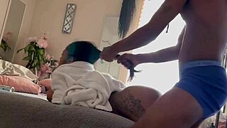 Pull my hair, Daddy, make my pussy so much wetter, please!