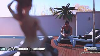 Cheating wife fucks big black cock on photoshoot!