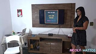 Naughty Teacher In Sex Class Sucking Pussy Dick Ass