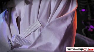 First Class POV with Alexa Nova Sucking Big Dick