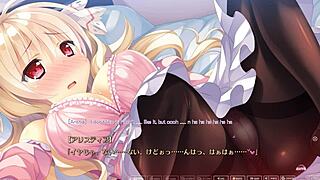 In Primal Hearts 2, route 1 scene 1 unfolds with subtitles