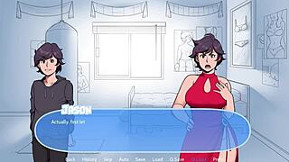 slutty puppy with big tits and ass in snow game!