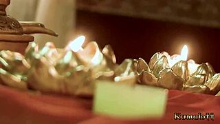 Priya Anjal Rai gets a hard facial.