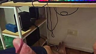 i went to my content editor and when i saw his penis was hard i couldn't stand it and fucked him