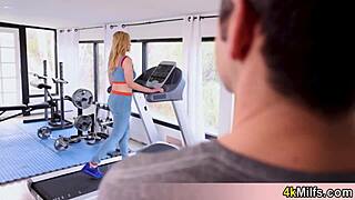 Angelica enlists a personal trainer for a workout session that turns into a steamy encounter