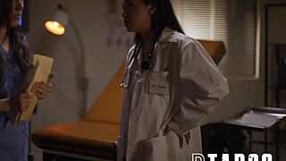 Sinn Sage And Vicki Chase Perform Blowjob On Big Tits In POV