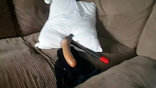 Solo Ass Hammering! Sexy Sissy Rocks!