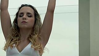 i watch petite teen mona blue teasing and sucking cock in public