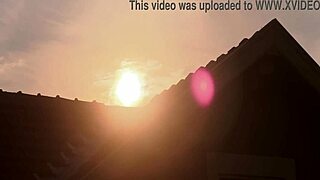 Hard Balcony Fuck with Sexy Glory