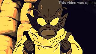 Bulma's sexual exploration with a namekian creature