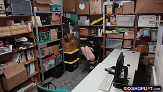 Cute Teen 18+ Shoplifter Chick Gets Fucked as a Punishment