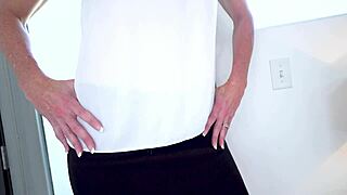 Sofie Marie's Skinny Sexy Big Tits Milf Blowjob On Monster Cock And Cum Swallow.