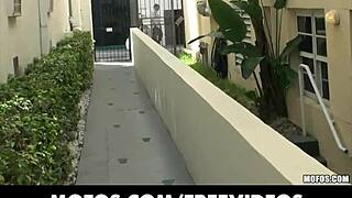 i convinced my beautiful blonde girlfriend to do it in public