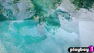 playboy3 com features julie kay, the perfect big-ass ebony milf outdoors.