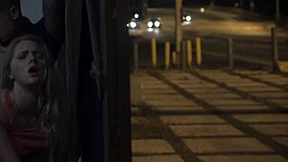 stranded teen 18+ roughly fucked outdoors