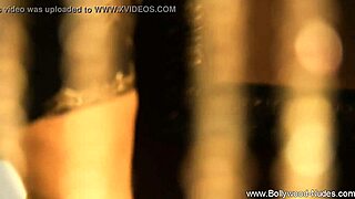 Beautiful nude chick from bollywood performs erotic striptease while undressing and ripping clothes