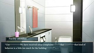 kanojo no okaa-san episode 5 - intimate moment in the bathroom