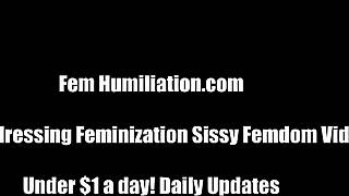 i am going to make you wear sissy panties