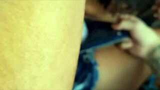 Newcomer with big boobs and tight pussy gets dominated by monster cock