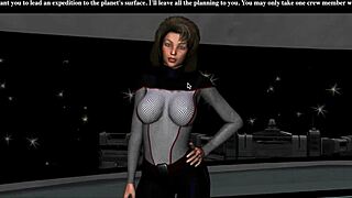 Intense Sci-Fi Fuck With Shaved Pussy And Small Tits