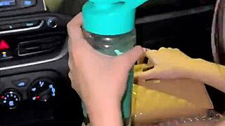 Mel Khalifa in Gangbang Deepthroat Cumshot