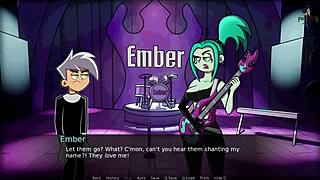 Danny Phantom Captures Ember in Amity Park.