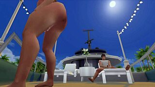 wild latina shakes her booty in climax cream!