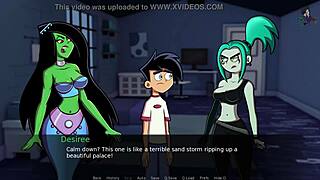 Danny Phantom Captures Ember in Amity Park.