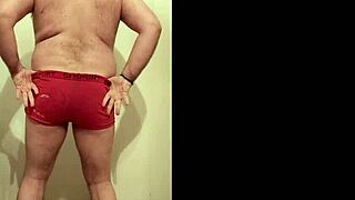 My first striptease with clothes ripped off