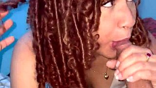 princess yaya gives fbo tj a blowjob casually