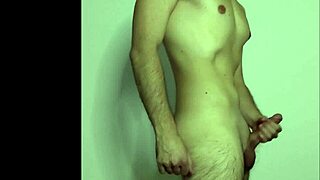 High Quality Webcam Masturbation with Young Amateur Stroking Solo Cock.