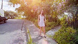 Venezuelan Babe Denisse Gomez Fucks Hard In Evening Show!