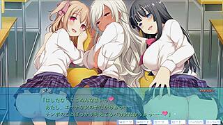 I assisted my teacher's girlfriend in leaving the house and remained at home, exploring the black girlfriend route 6 in an erotic anime and hentai video